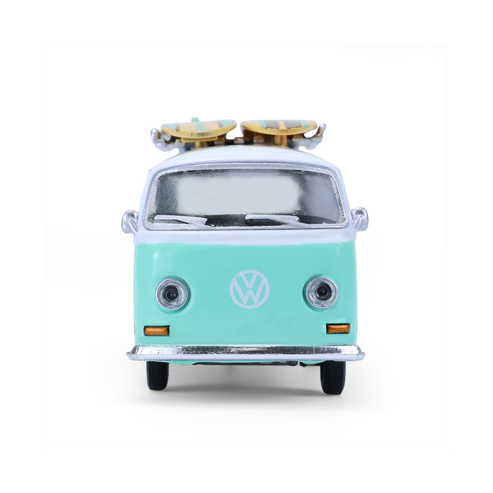 Type 2 with surfboards and Teardrop Trailer