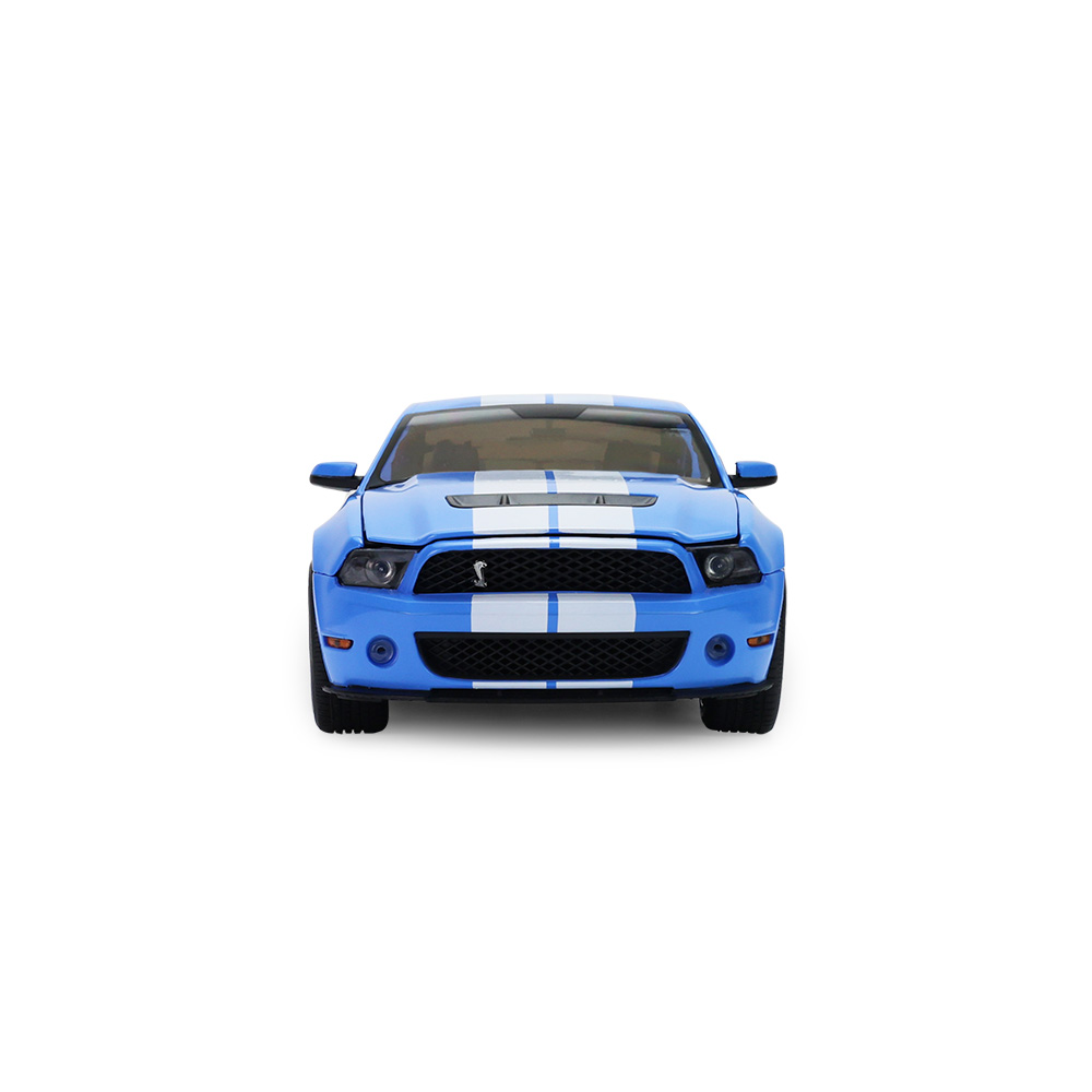 GT500 – Grabber Blue with White Stripes