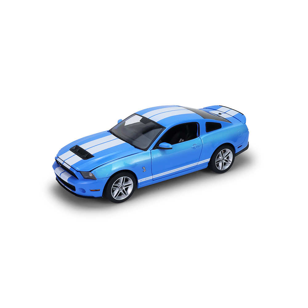 GT500 – Grabber Blue with White Stripes