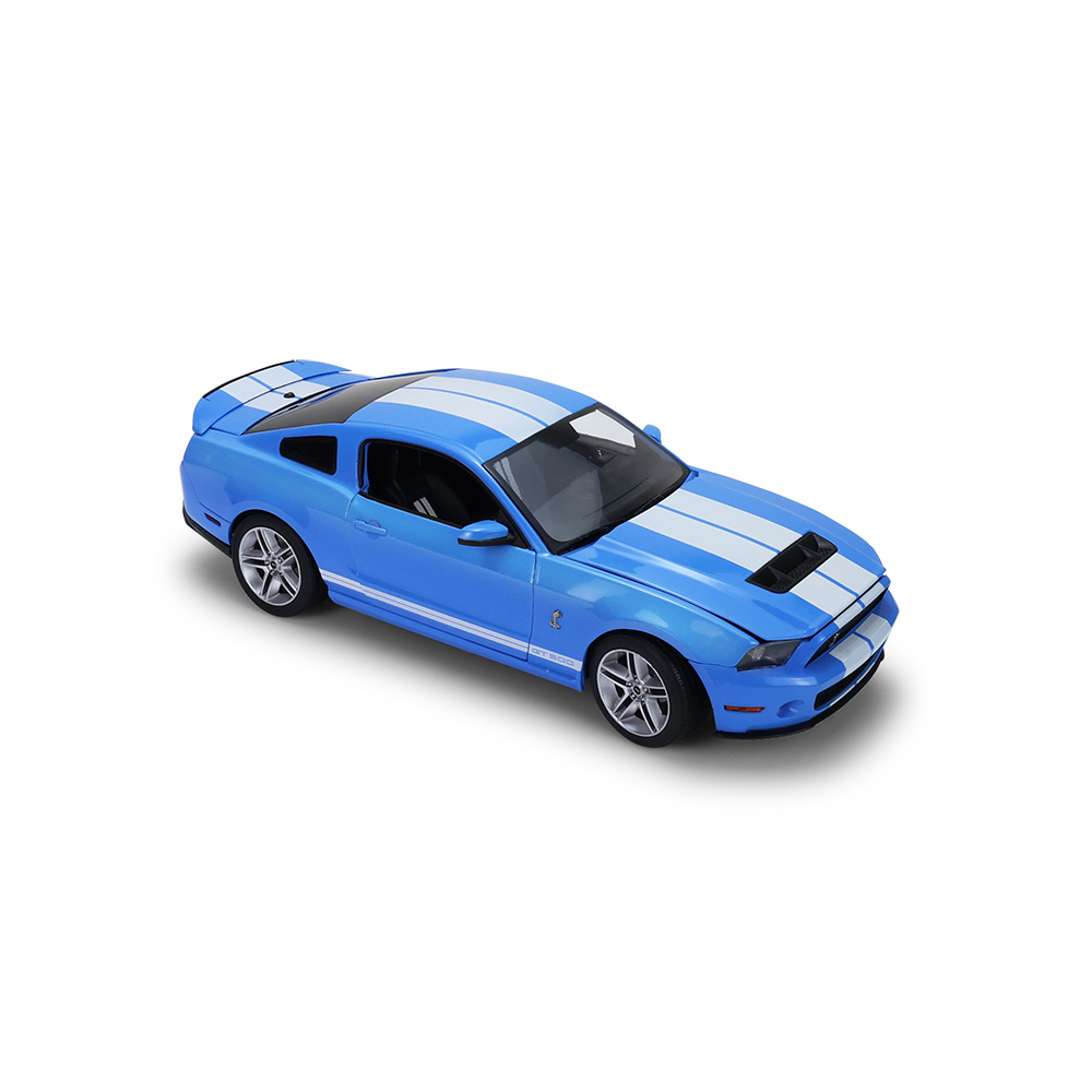 GT500 – Grabber Blue with White Stripes