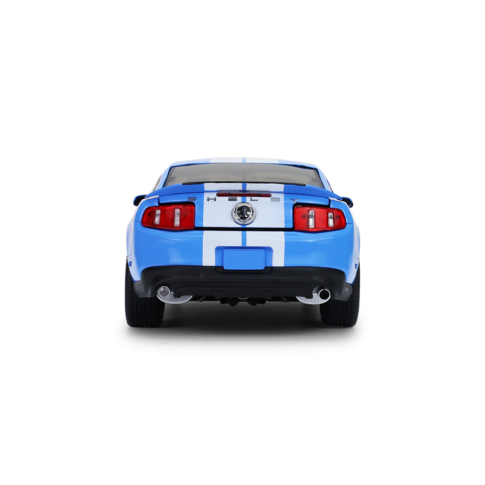 GT500 – Grabber Blue with White Stripes