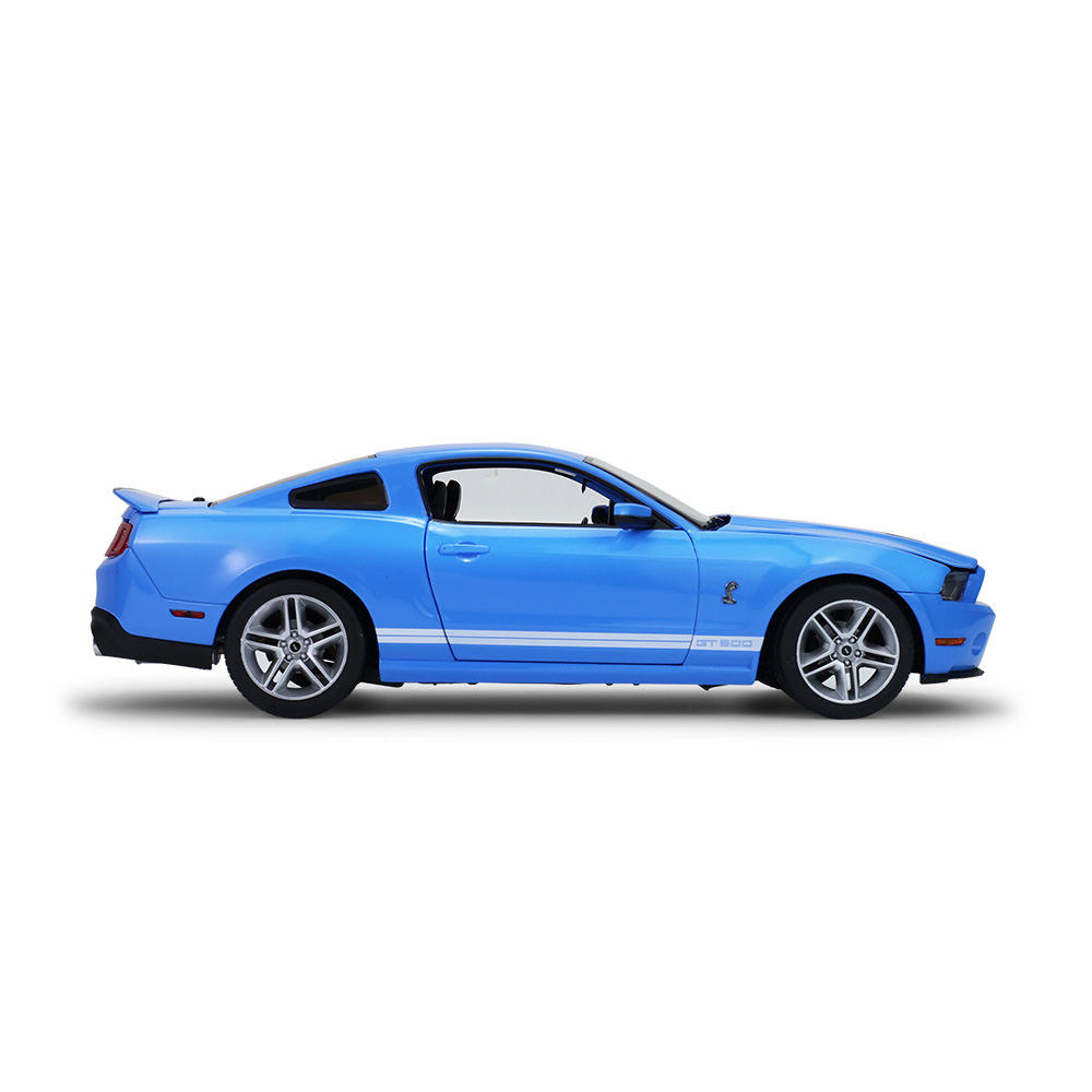 GT500 – Grabber Blue with White Stripes