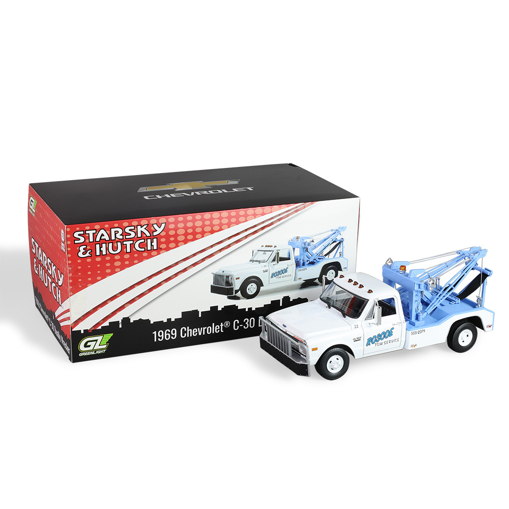 Starsky and Hutch (1975-79 TV Series) Series 2 - 1969 Chevrolet C-30 Dually Wrecker - Roscoe Tow Service