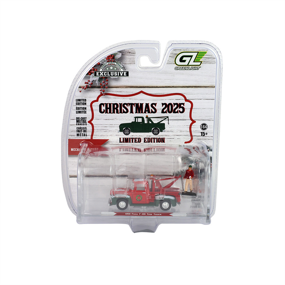F-100 Tow Truck with Mechanic Figure