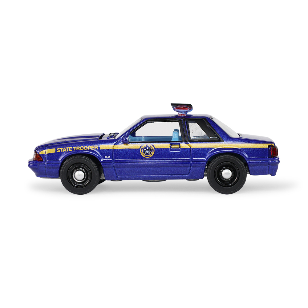1988 Ford Mustang - New York State Police Solid Pack - Evergreen