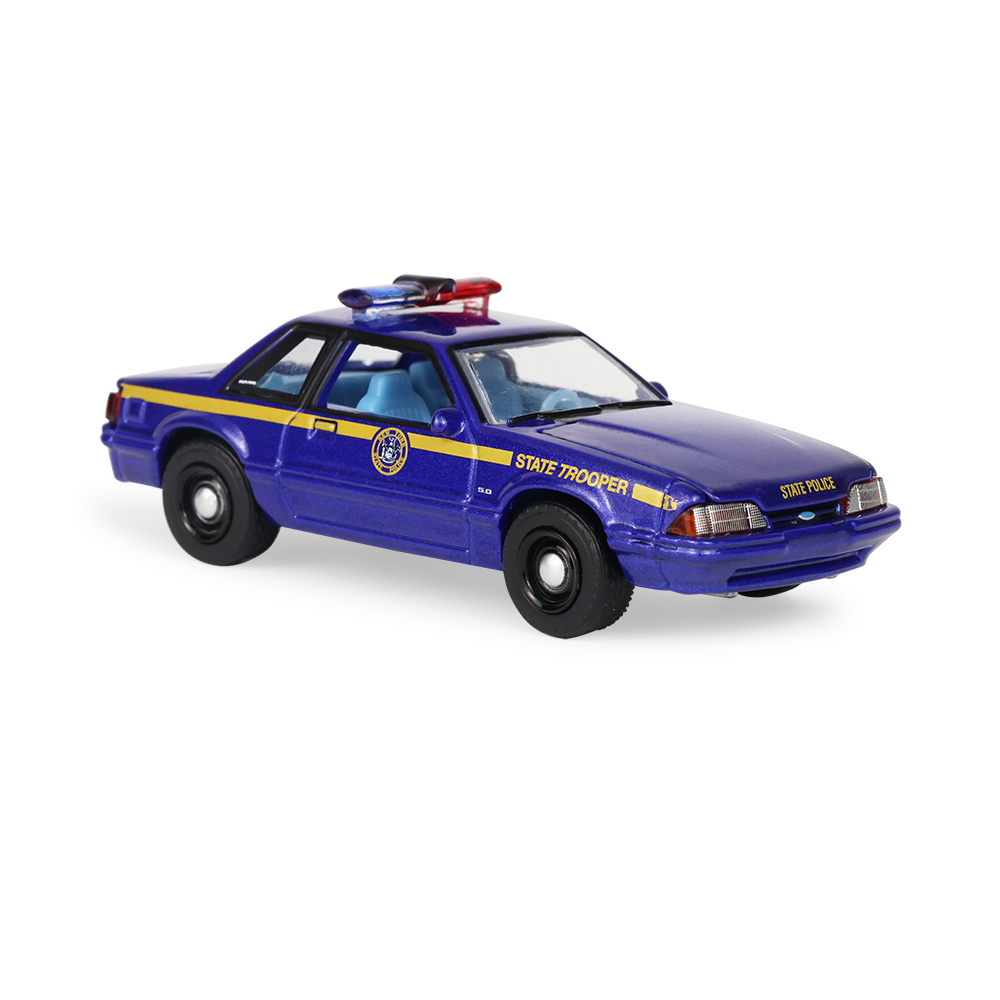 1988 Ford Mustang - New York State Police Solid Pack - Evergreen
