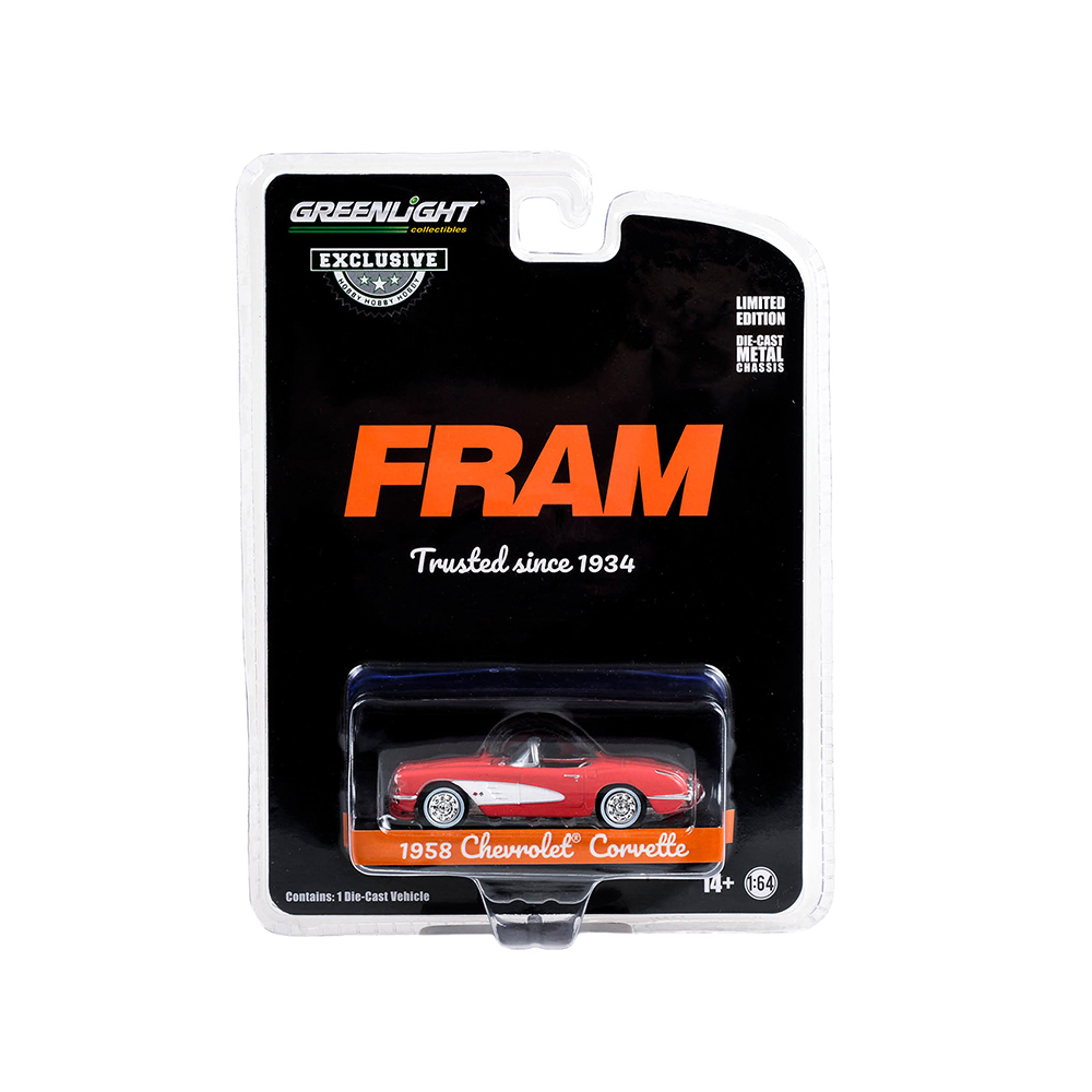 1958 Chevrolet Corvette - FRAM Oil Filters "Trusted Since 1934