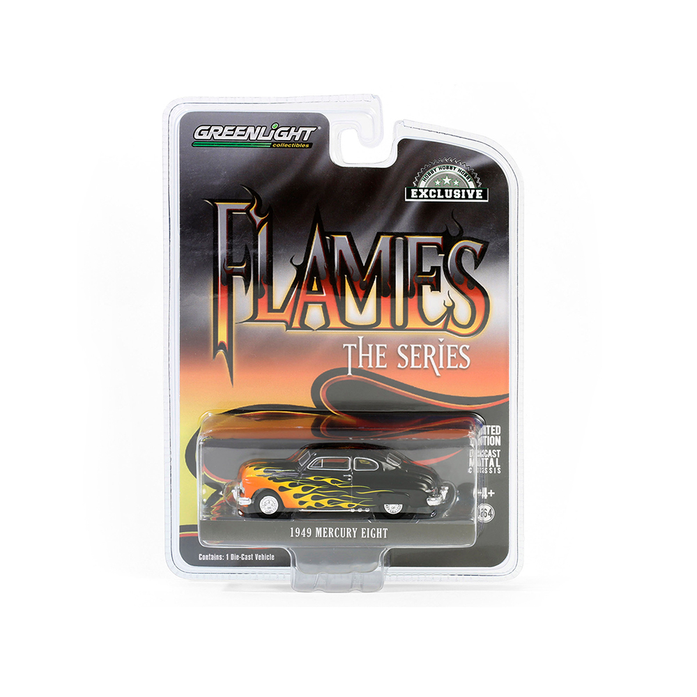 Flames The Series - 1949 Mercury Eight 2-Door Coupe - Black with Flames