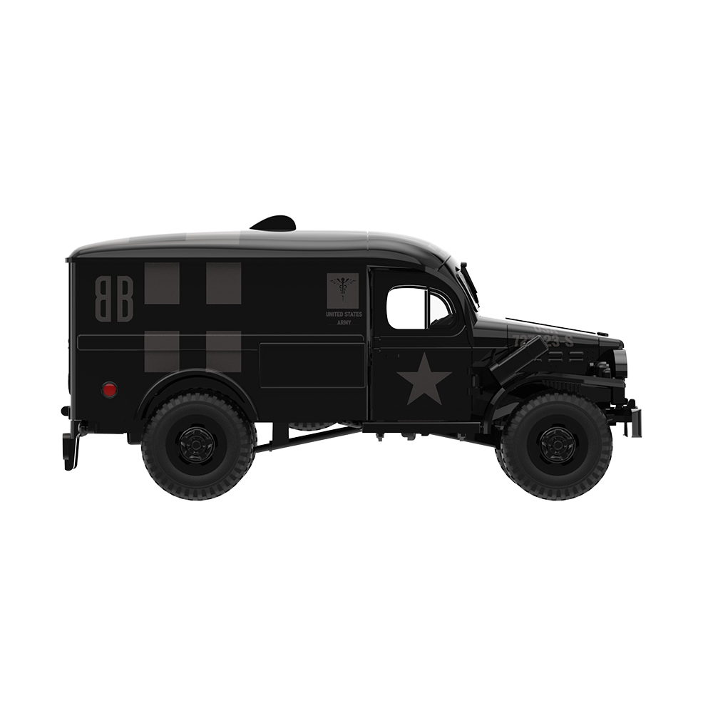 Dodge WC54 Ambulance - Black Bandit (New Tooling)