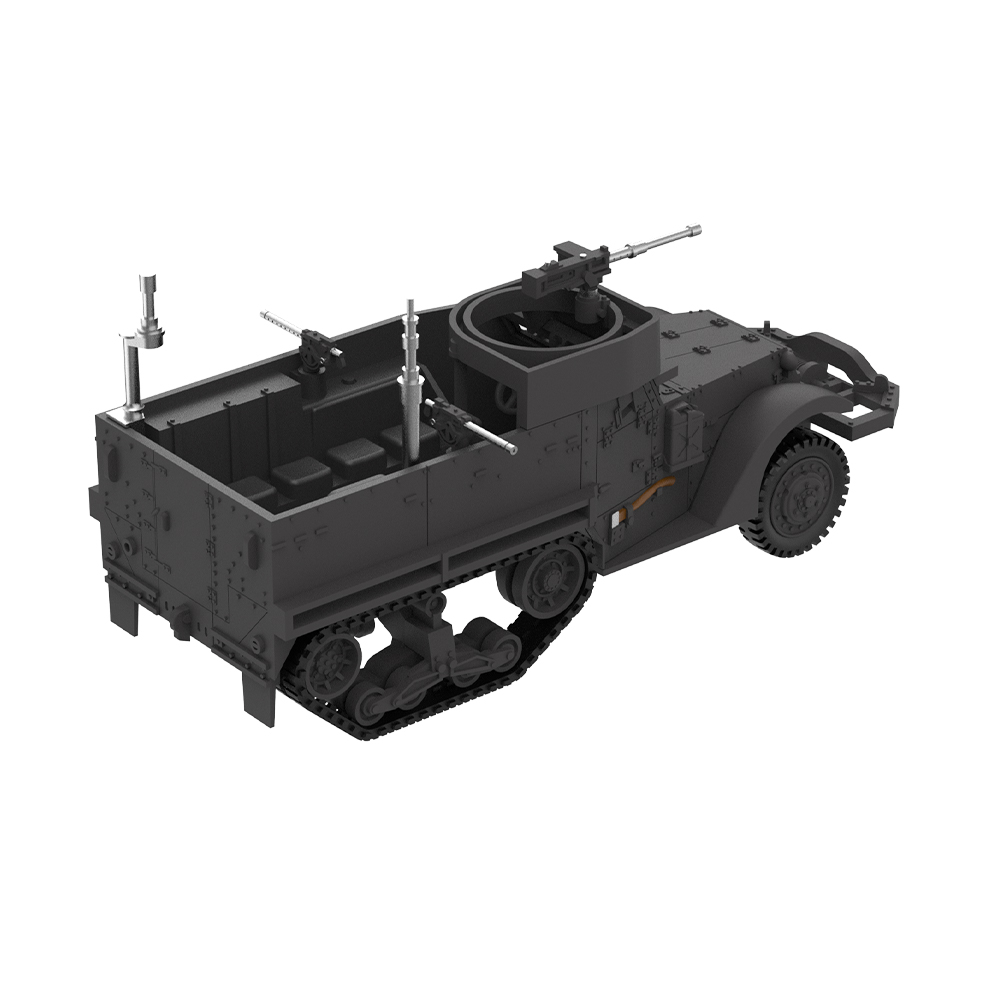 US M16 Multiple Gun Half-Track - Black Bandit (New Tooling)