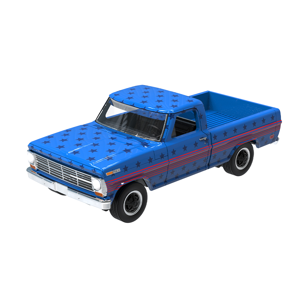 Norman Rockwell - 1969 Ford F-100 Truck USA 250 Tribute