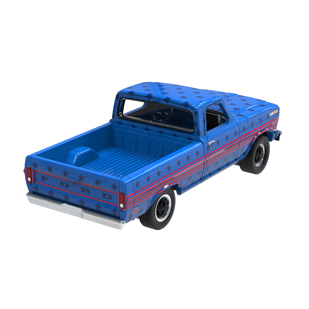 Norman Rockwell - 1969 Ford F-100 Truck USA 250 Tribute