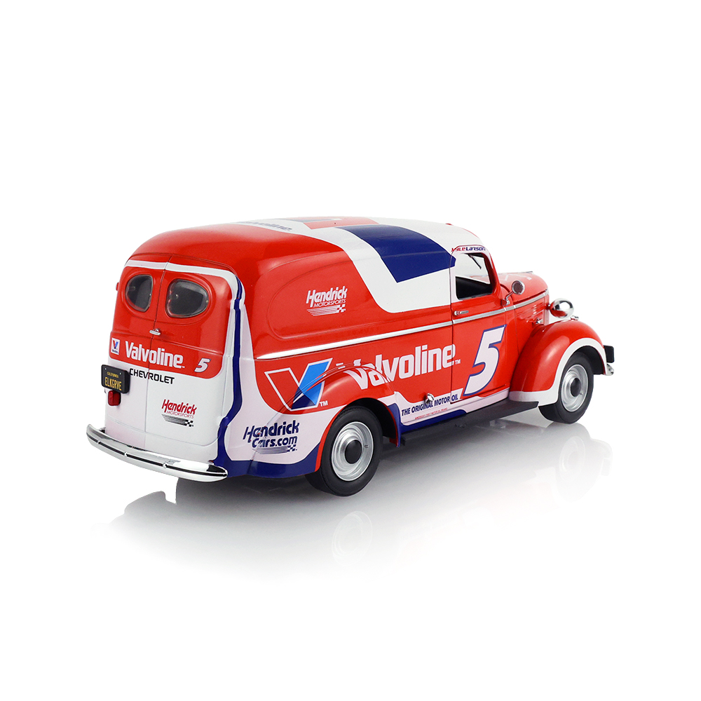 1939 Chevy Panel Van - 2025 No. 5 Valvoline Design in Red and White - Hendrick Motorsports