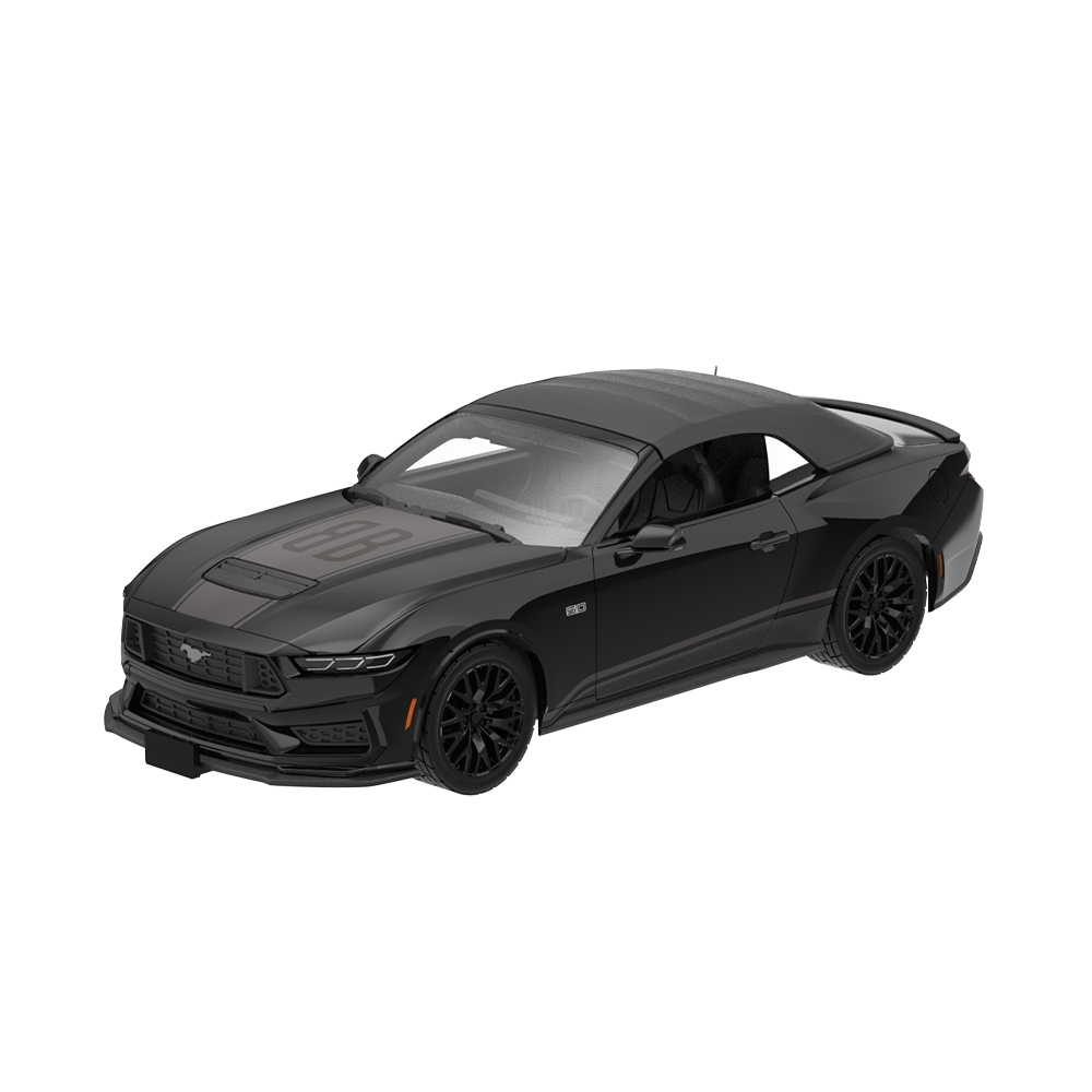 2024 Ford Mustang GT Convertible - Black Bandit (New Tooling)