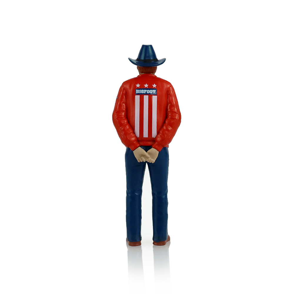Kings of Crunch - Bigfoot #1 - 1979 Ford F-250 Monster Truck USA 250 Tribute with 1:18 Bob Chandler Standing Figure