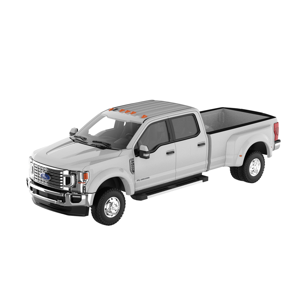 Down on the Farm Series 12 - 2022 Ford F-450 White with Dog Figure