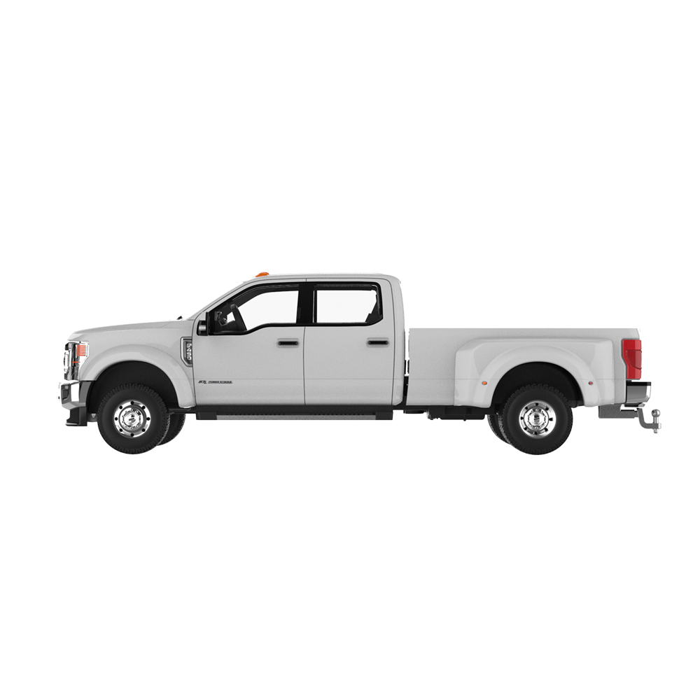 Down on the Farm Series 12 - 2022 Ford F-450 White with Dog Figure