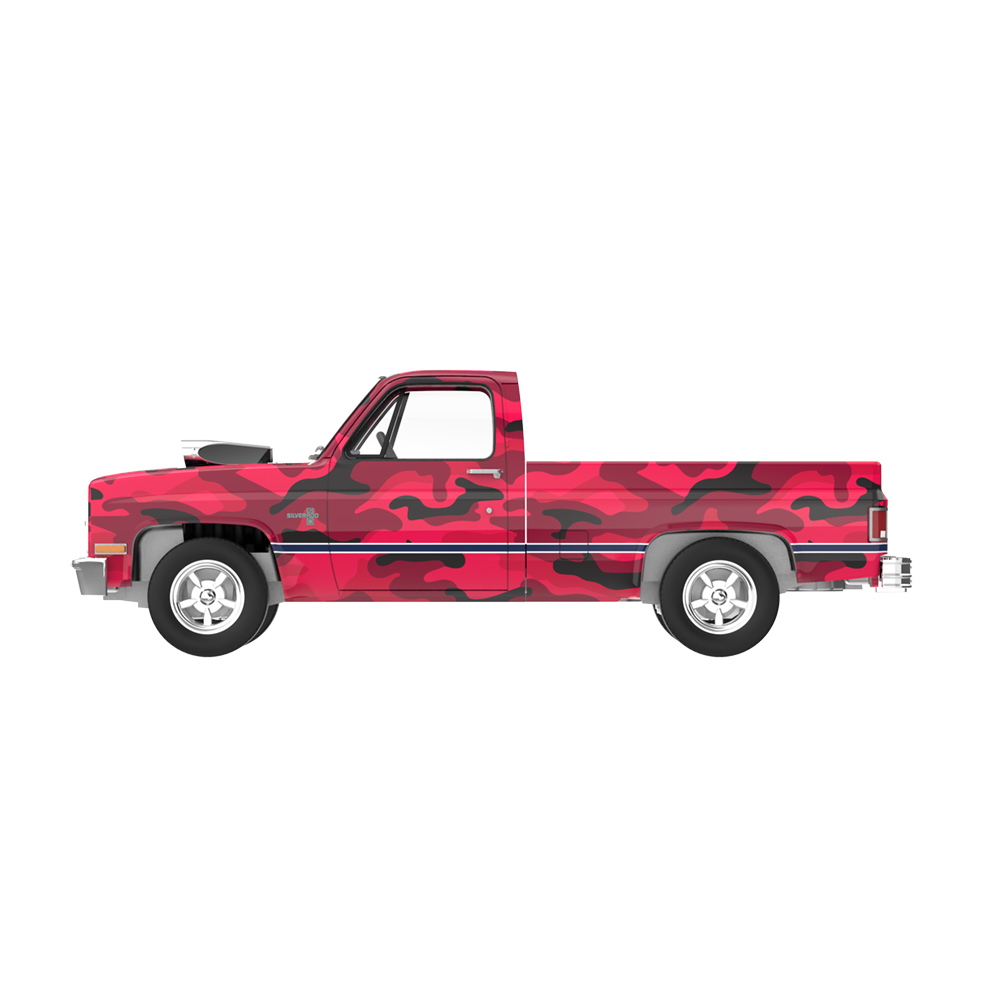All-Terrain Series 18 - 1985 Chevrolet Silverado with Blown Engine – Red Camouflage