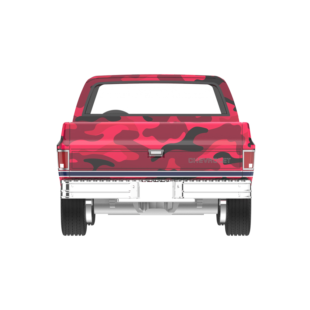 All-Terrain Series 18 - 1985 Chevrolet Silverado with Blown Engine – Red Camouflage