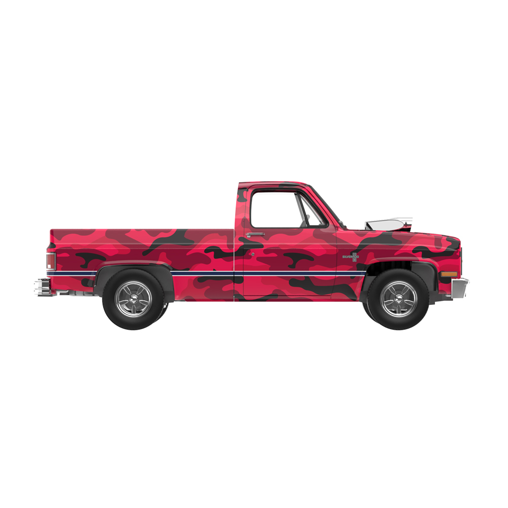 All-Terrain Series 18 - 1985 Chevrolet Silverado with Blown Engine – Red Camouflage