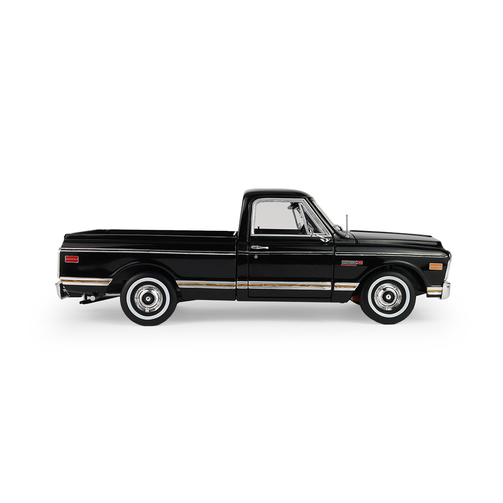 Barrett-Jackson - Scottsdale 2024 - 1971 Chevrolet C10 Custom Pickup - Black