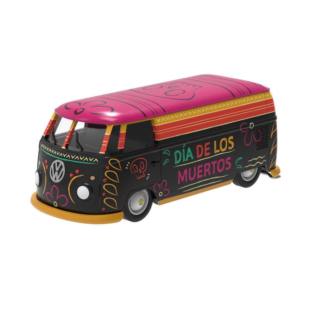 Volkswagen Type 2 Panel Van - Dia de los Muertos 2026 (New Lowrider Tooling)