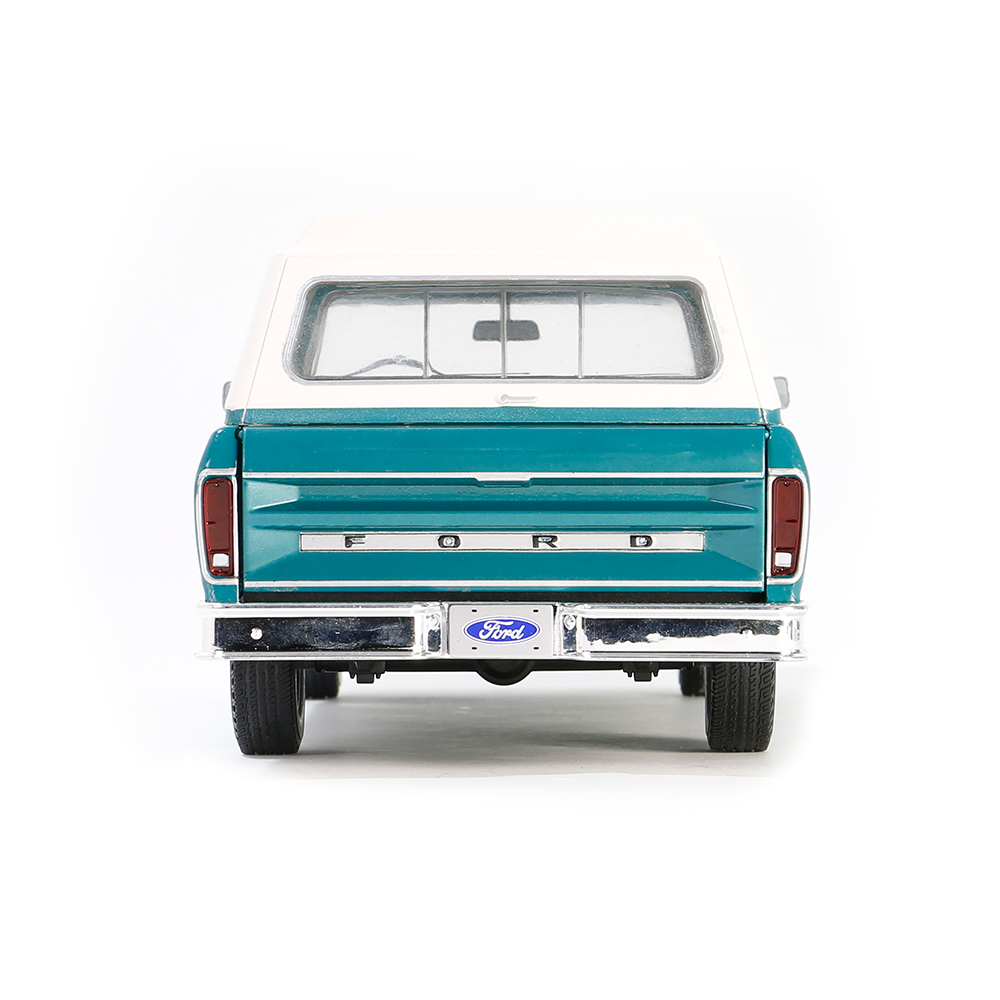 1979 Ford F-100 Ranger - Dark Jade Metallic and Wimbledon White Tu-Tone and Deluxe Box Cover