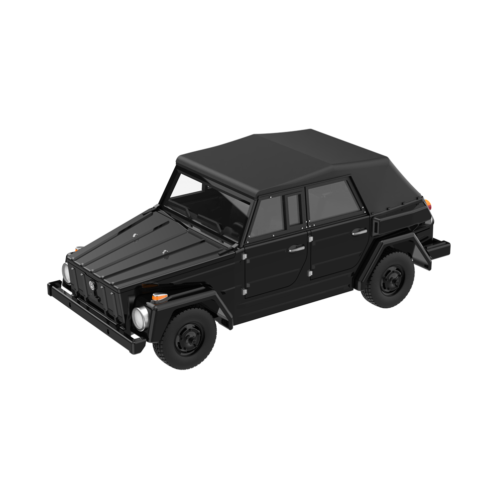 1968 Volkswagen Thing (Type 181) Black Bandit - Solid Pack