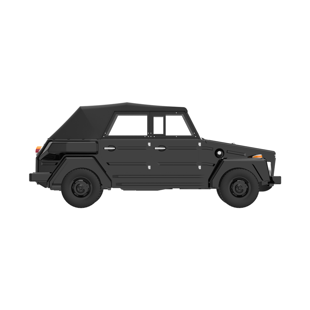 1968 Volkswagen Thing (Type 181) Black Bandit - Solid Pack
