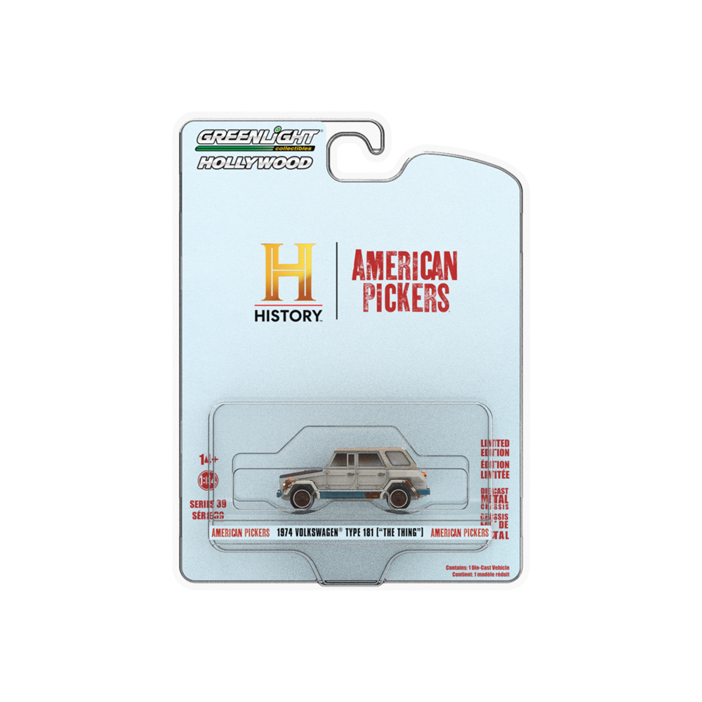 American Pickers (2010-Current TV Series)- 1974 Volkswagen Thing (Type 181) Solid Pack