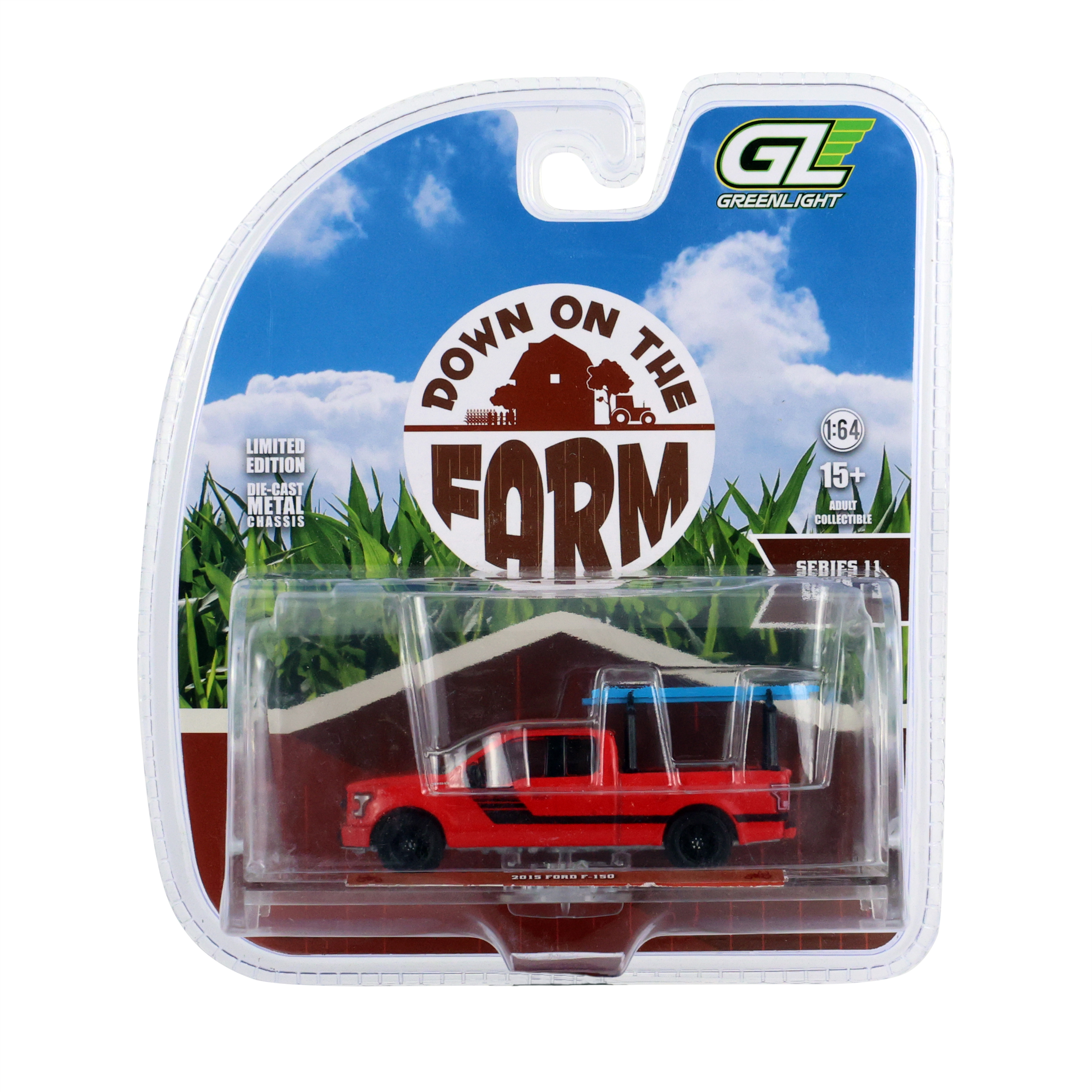 2015 Ford F-150 with Ladder Rack - Red - Down on the Farm