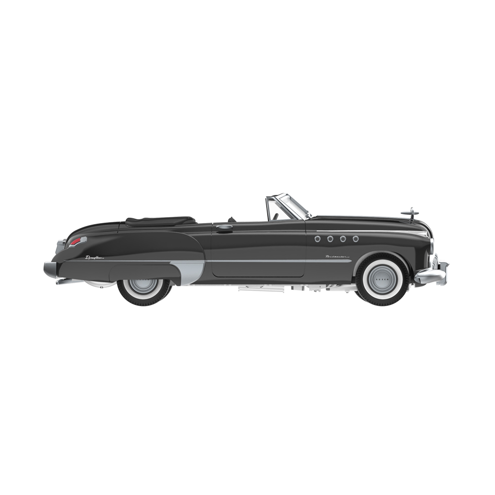 1949 Buick Roadmaster Convertible - Black Bandit Solid Pack