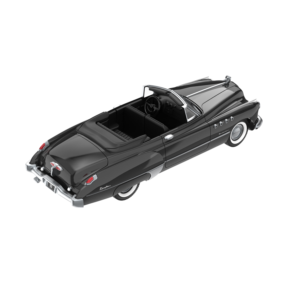 1949 Buick Roadmaster Convertible - Black Bandit Solid Pack