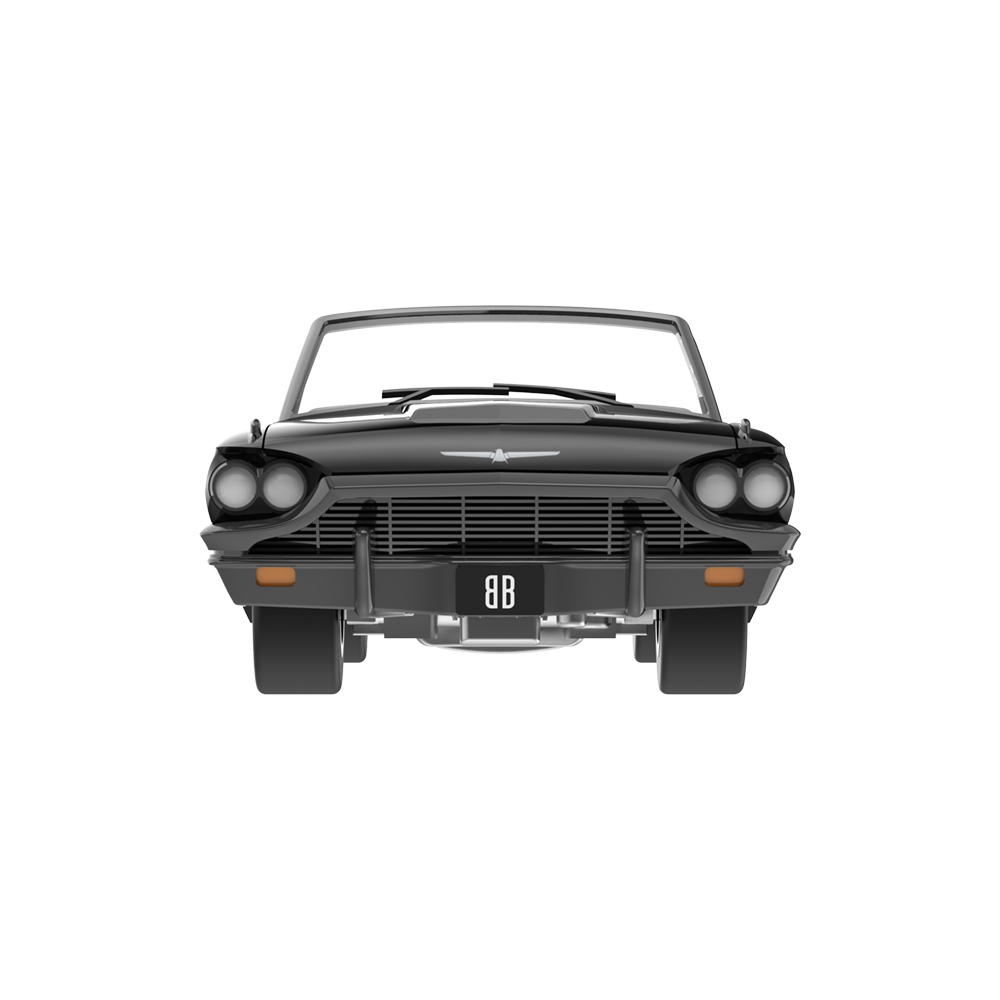 1965 Ford Thunderbird Convertible - Black Bandit Solid Pack