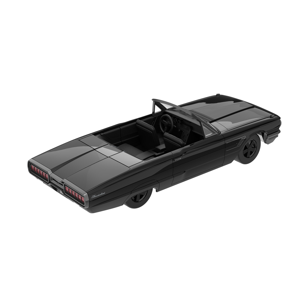 1965 Ford Thunderbird Convertible - Black Bandit Solid Pack