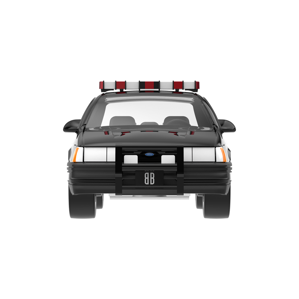 1988 Ford Taurus - Black Bandit Police Solid Pack