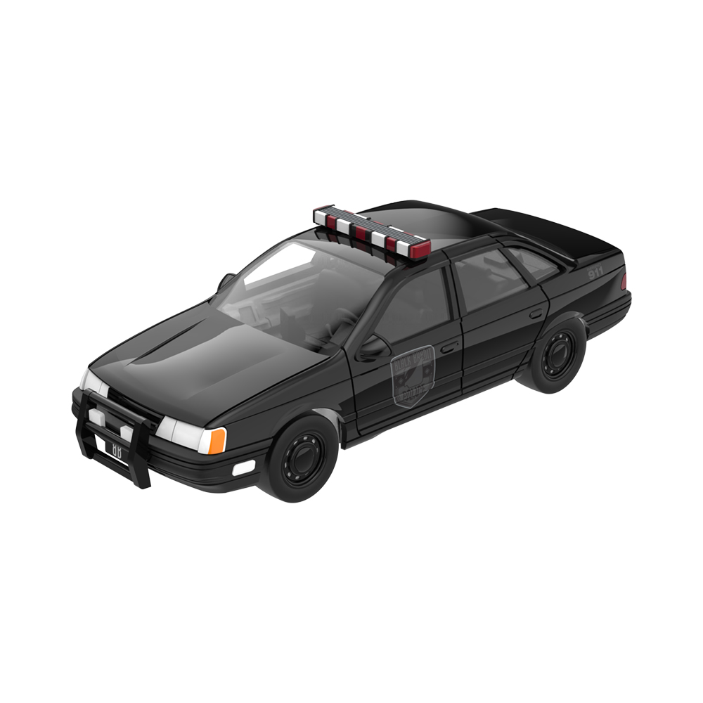 1988 Ford Taurus - Black Bandit Police Solid Pack