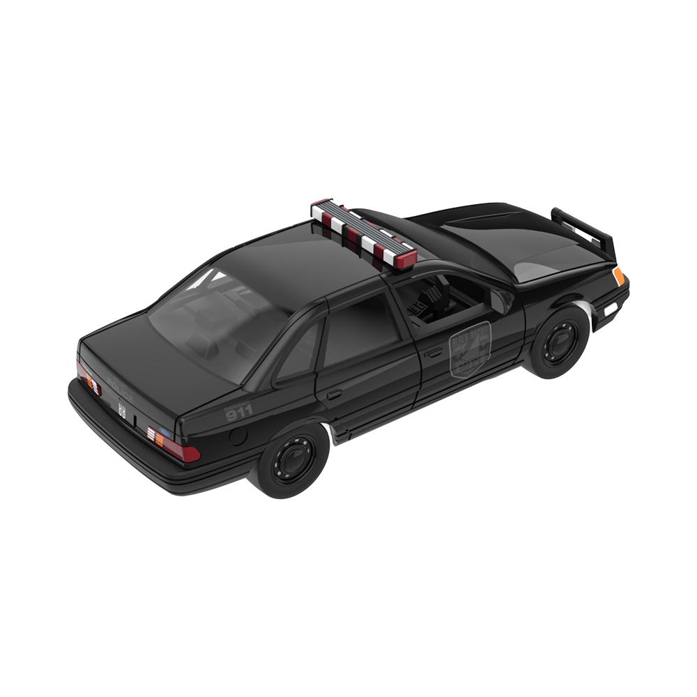 1988 Ford Taurus - Black Bandit Police Solid Pack