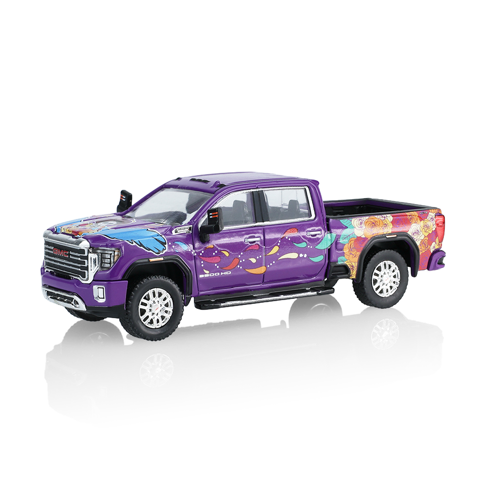 2023 GMC Sierra 3500 HD - Dia de los Muertos with La Catrina Figurine