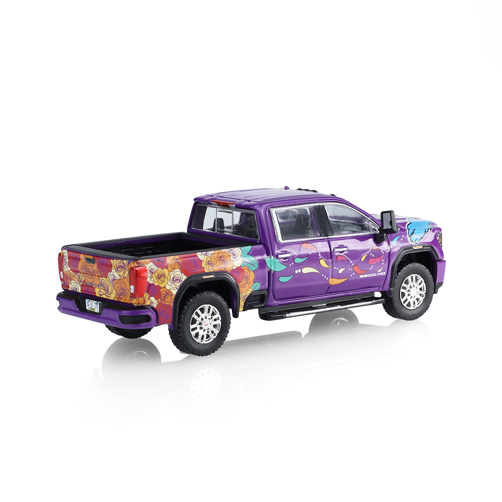 2023 GMC Sierra 3500 HD - Dia de los Muertos with La Catrina Figurine