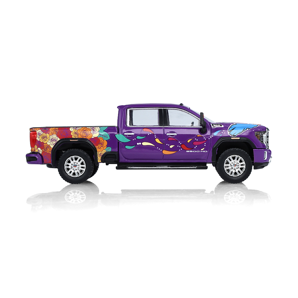 2023 GMC Sierra 3500 HD - Dia de los Muertos with La Catrina Figurine