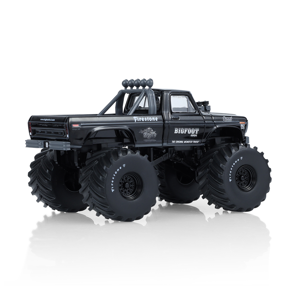 1974 Ford F-250 Monster Truck (with 66-Inch Tires) - Black Bandit Edition