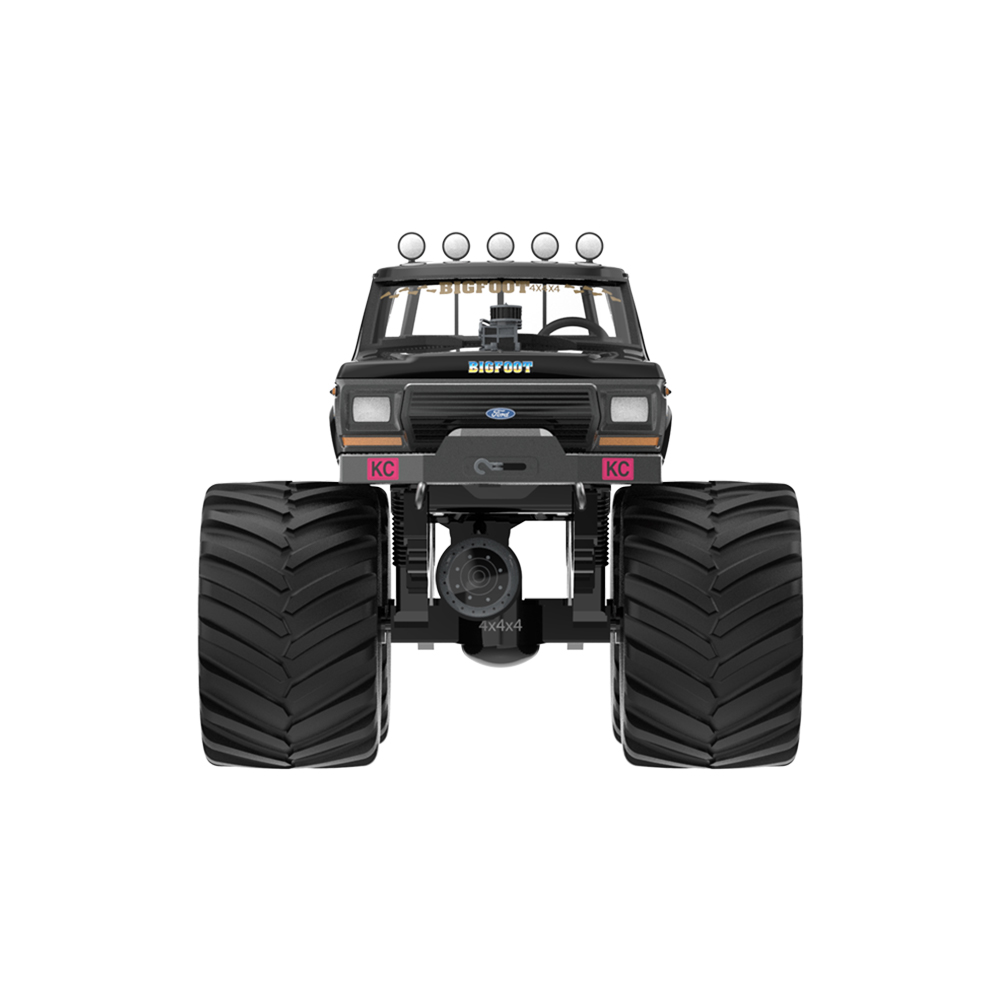 Bigfoot #1 - 1974 Ford F-250 Monster Truck with 66-Inch Tires - Black Bandit Edition