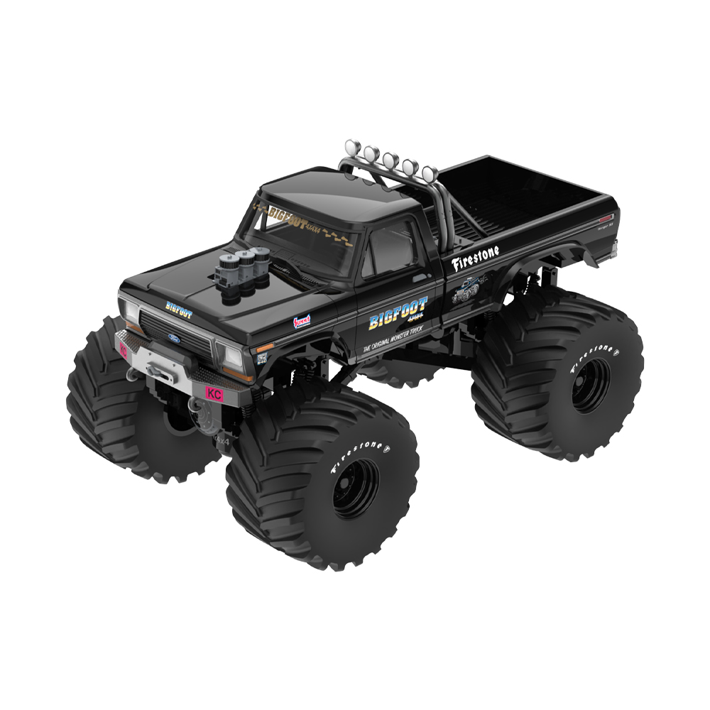 Bigfoot #1 - 1974 Ford F-250 Monster Truck with 66-Inch Tires - Black Bandit Edition