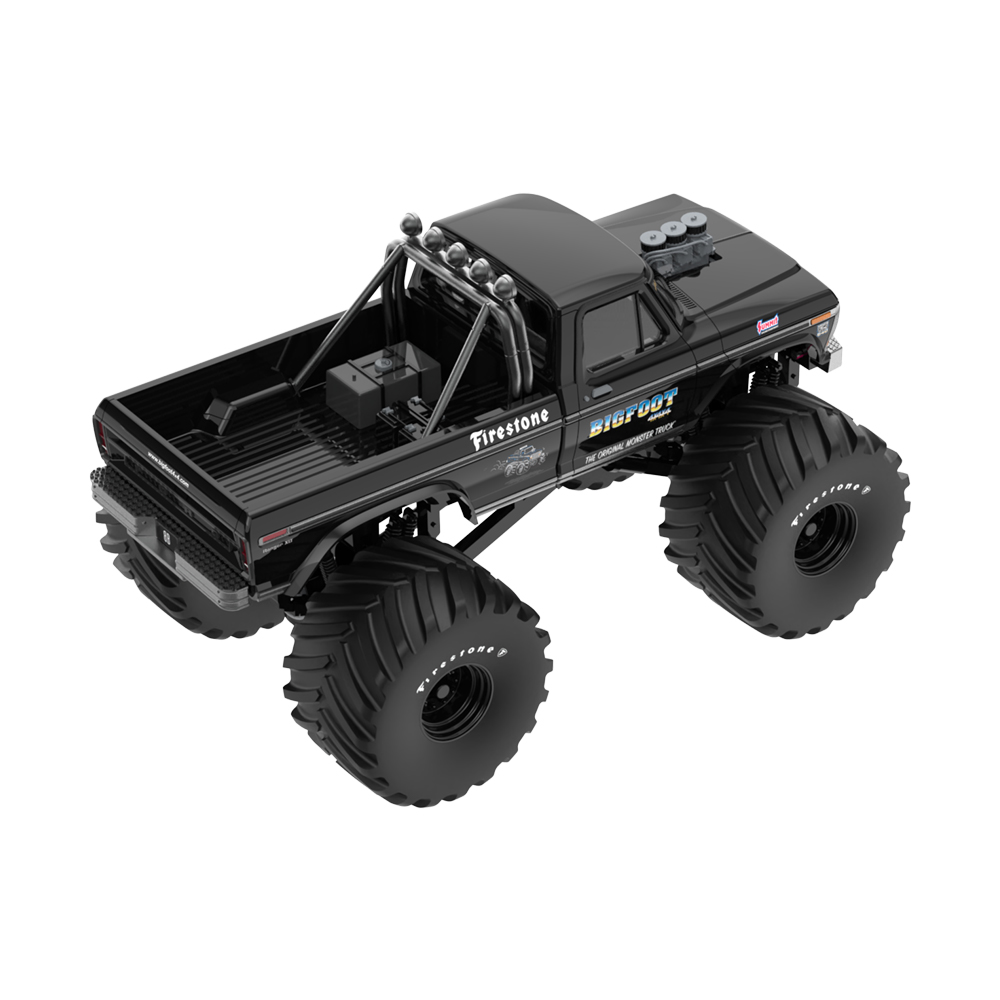 Bigfoot #1 - 1974 Ford F-250 Monster Truck with 66-Inch Tires - Black Bandit Edition