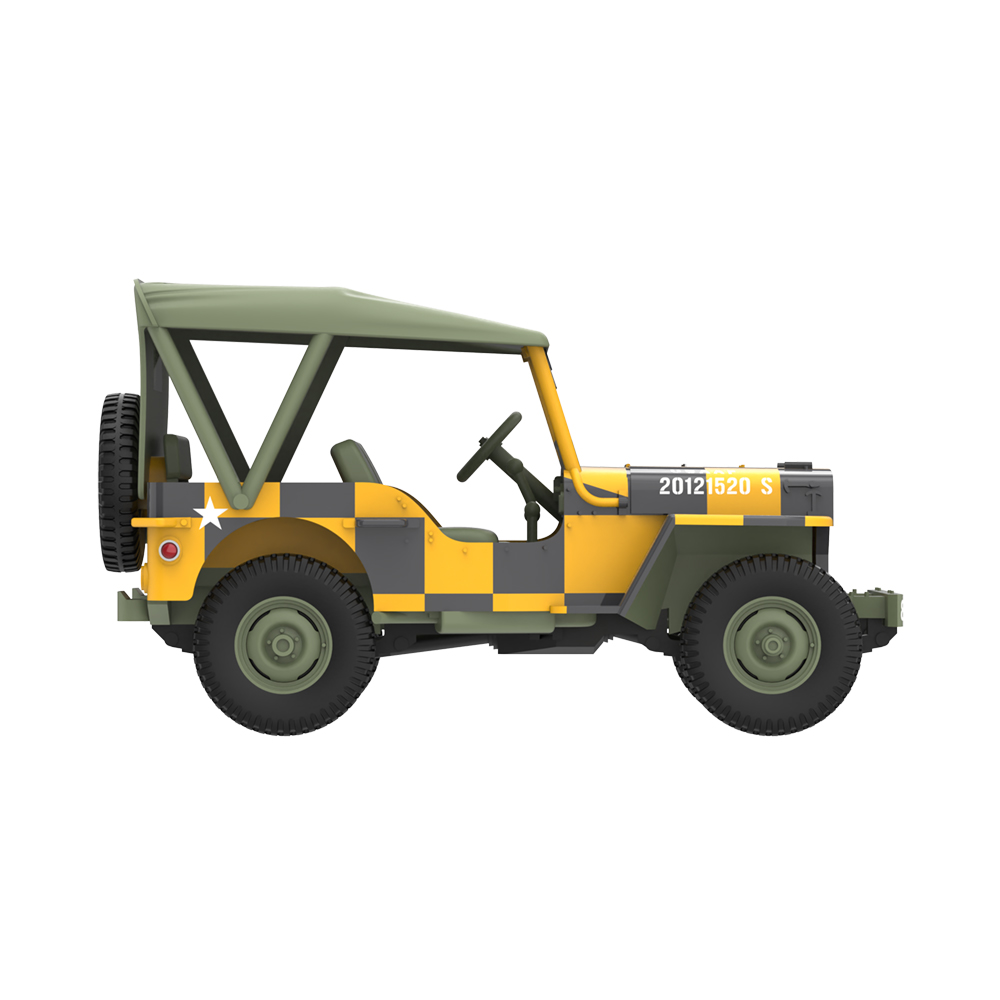 1943 Willys MB Jeep U.S Amy Follow Me Jeep Sold Pack