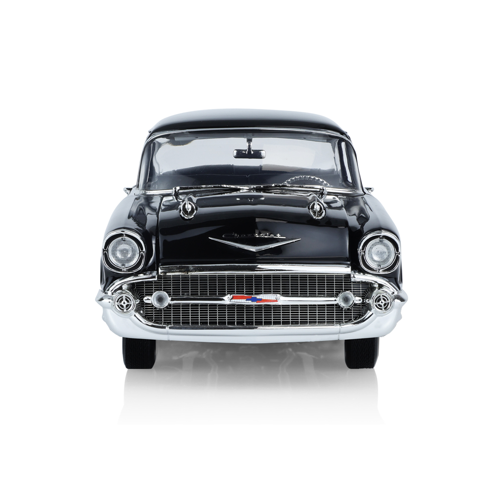 Barrett-Jackson 1957 Chevy 150 (Onxy Black with Gloss White Upper Sides & Trunk Lid)