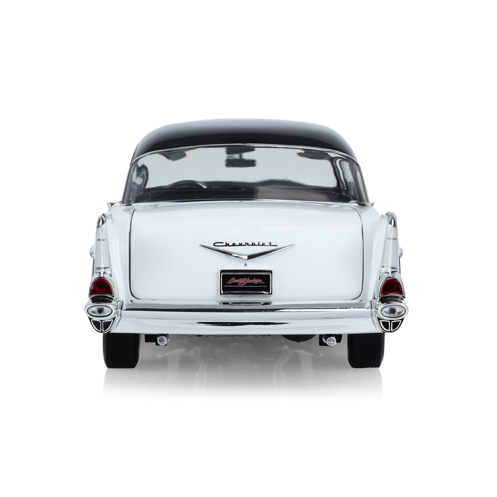 Barrett-Jackson 1957 Chevy 150 (Onxy Black with Gloss White Upper Sides & Trunk Lid)