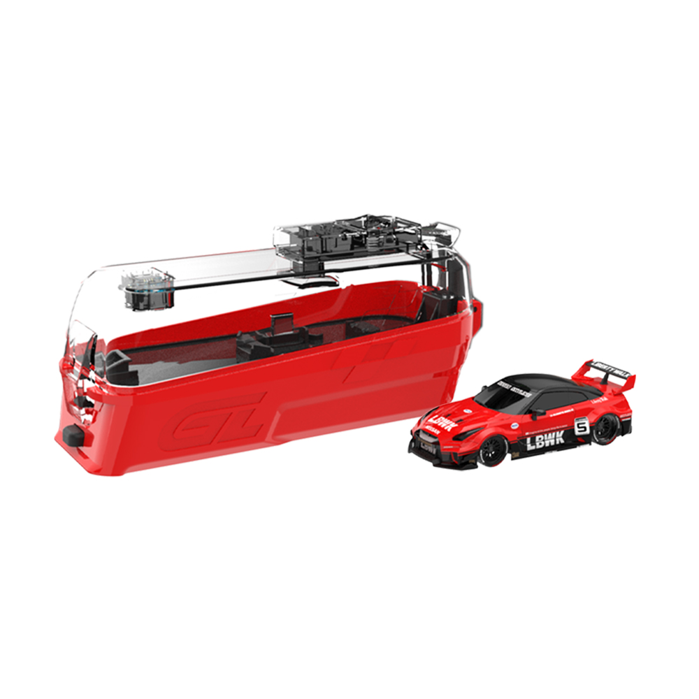LB-Silhouette Works GT 35GT-RR Version II - Red & Black