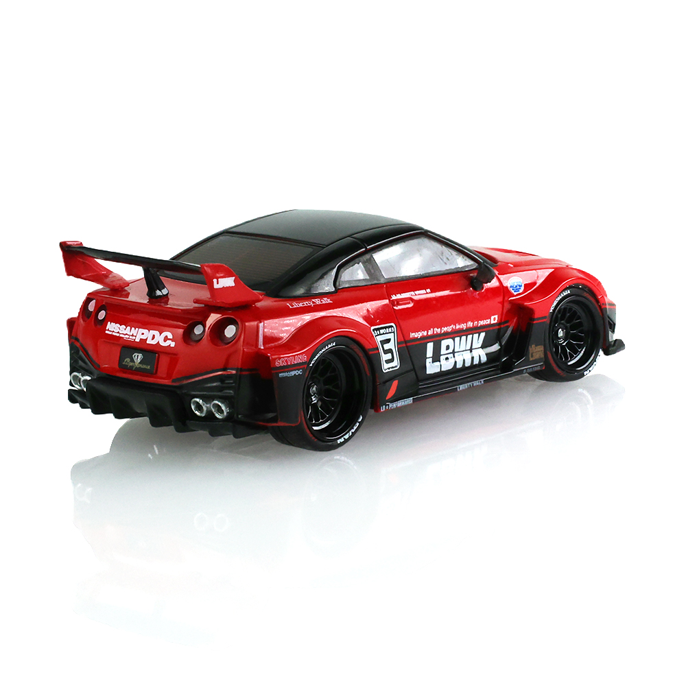 LB-Silhouette Works GT 35GT-RR Version II - Red & Black